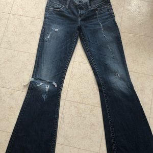 Silver "Tuesday Flare" Ladies jeans